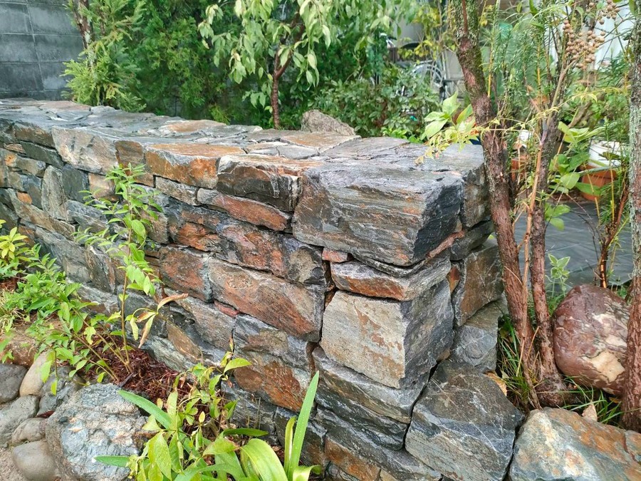 Stone Walling施工写真
